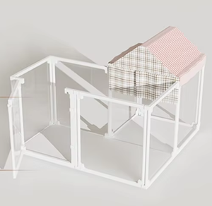 <span class=keywords><strong>2025</strong></span> Phong Cách Phổ Biến Trong Suốt Acrylic Trong Nhà Vật Nuôi Hàng Rào Lồng Miễn Phí Nối Cho Vừa Nhỏ Thỏ Nút Đóng Cửa Cho Guinea Pig - Product Image 1