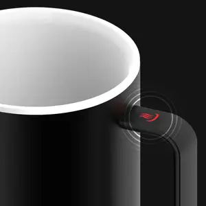 Tazza intelligente con Logo personalizzato di fascia alta per il controllo della temperatura dell'app Smart Drinkware 4 ore di durata della batteria più calda tazza di caffè riscaldata senza fili