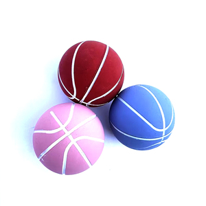 Pelota de Goma Elástica Hueca Azul de 6 cm, Producto de Goma Elástica para Descompresión - Product Image 2