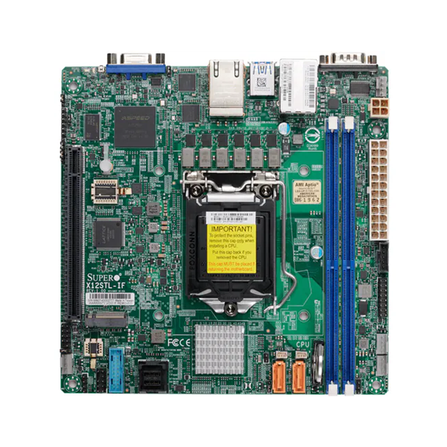 Supermicro Motherboard MBD-X12STL-IF Single Socket LGA1200 Motherboard for Intel 10th Gen for Custom