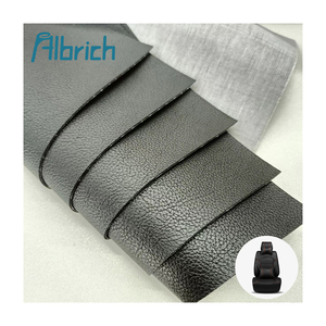 Telas de piel sintética para asiento de coche, tejido de vinilo elástico resistente a la abrasión, respetuoso con el medio ambiente, resistente al agua, precio de fábrica - Product Image 1