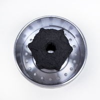 Charbon de bambou pour chicha, moins de cendres, combustion durable, charbon sans fumée