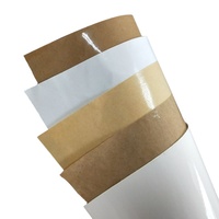 Wholesale Recycled Kraft Paper Packaging Roll Single Side Anti-Curl for Photo Frame