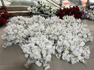 Nouvelle Boule de Fleurs Artificielles Blanches en Forme d'Hirondelle Volante pour Décoration de Scène de Mariage, Arrangement de Demande en Mariage, Fiançailles et Décoration d'Intérieur - Product Image 6