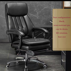 Bestseller Moderner Ergonomischer Hochlehner Höhenverstellbarer Drehbarer Konferenzstuhl Zertifiziert für Büro-Besprechungsräume - Product Image 1