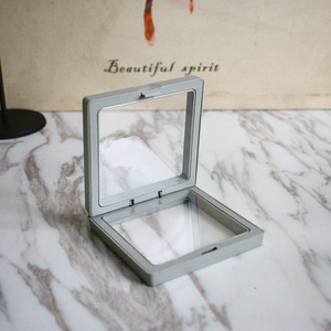 Shangjie OEM Transparent PE Suspended <strong>Jewelry</strong> Packaging Box Micro Seal Ring Necklace Bracelet Storage Display Box - Product Image 5