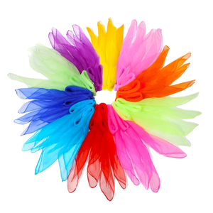 Foulards de danse carrés en soie pour jongler Accessoires de performance Accessoires pour tours de <span class=keywords><strong>magie</strong></span> - Product Image 4