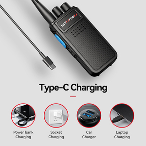 Seniton-D775 16CH UHF Analog Walkie Talkie 2W Longue Portée <span class=keywords><strong>Radio</strong></span> Bidirectionnelle Portable - Product Image 3