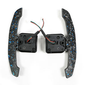 Pales de changement de vitesse magnétiques robustes et durables en fibre de carbone pour <span class=keywords><strong>Audi</strong></span> Q2 <span class=keywords><strong>Q3</strong></span> Q4, en stock au entrepôt central américain - Product Image 3