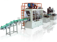 Machine automatique de formage/soudage de boîtes de conserve carrées de 1 gallon pour huile