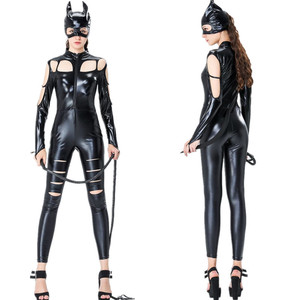 <span class=keywords><strong>Costume</strong></span> Sexy in ecopelle da donna in pelle di Halloween - Product Image 1