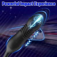 Masseur électrique du point G masculin, vibrateur anal en silicone, plug anal, jouet sexuel pour hommes, sûr pour le corps, neuf