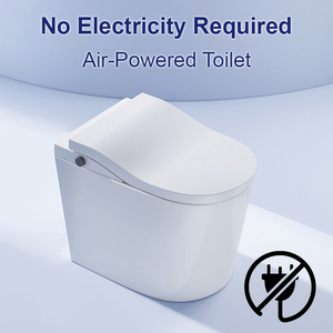 Power-Free Smart <strong>Toilet</strong> With Dual Front And Rear Wash S-Trap Drainage Concealed Tank For Apartments Without Stable Electricity - Product Image 1