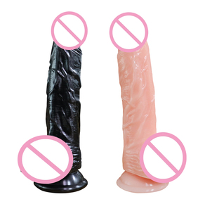 Фаллоимитатор женский из ПВХ и силикона, 202 мм - Product Image 1