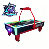 Arcadix Machine de jeu de hockey sur air à monnayeur, Table de hockey sur air, 2 joueurs, pour usage commercial en intérieur, pour enfants, vente en gros