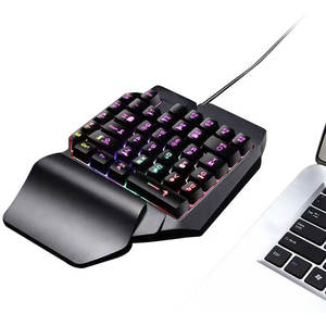 Kawaii — Mini-Clavier ET Souris pour jeu Mobile, utilisable avec une main, pour Pubg - Product Image 6