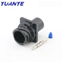 Connecteur automobile TE AMP 2 broches 1-1813099-3, prise étanche à longueur personnalisée pour faisceau de câblage de capteur et d'actionneur de voiture