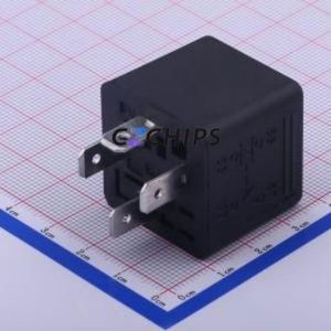 SLD-12VDC-1A Power Relay Through hole Component (THT),28x28mm Relay 12V 1 Normally Open: 1A (SPST-Normally Open)::: 5 1.6W - Product Image 2
