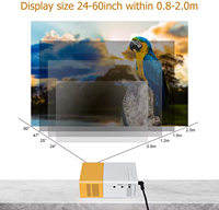 Usine YG300 4K HD USB projecteur cinéma théâtre YG 300 multimédia projecteur jeu Mini Portable maison LED LCD projecteur de poche