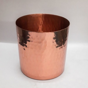 Portavelas de Cobre 100% Puro, Hecho a Mano y Martillado, con Latas Aromáticas para Decoración Navideña del Hogar, por Fabricante Indio - Product Image 3