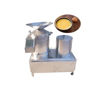 Centrifugal egg shell breaking cracking beating machine for egg liquid extraction