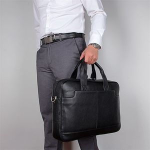 J.M.D sac à main étanche pour ordinateur portable Business de haute qualité pour hommes, mallette en <span class=keywords><strong>cuir</strong></span> souple - Product Image 2