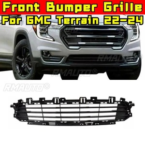 Grilles décoratives inférieures de pare-chocs, kit carrosserie de grille de course, moustiquaire avant pour GMC Terrain 2022-2024, pièce extérieure - Product Image 2