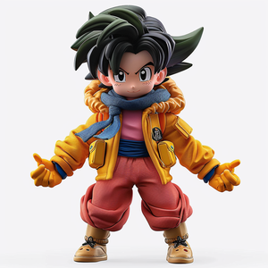 <span class=keywords><strong>Action</strong></span> <span class=keywords><strong>Figure</strong></span> in PVC di Goku <span class=keywords><strong>Dragon</strong></span> Stars Super Costume, Giocattolo Cartoon Hot Toys - Product Image 3