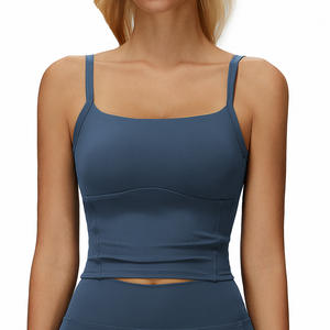 Soutien-gorge de sport Zechuang pour femme, anti-transpiration, en nylon et élasthanne, dos nu, pour yoga, tailles S, M, L, XL, couleurs noir, gris, violet, bleu – Qualité supérieure - Product Image 4