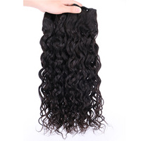 Échantillon Gratuit Cheveux Humains Brésiliens Afro Kinky Lisses 100% Vierges Grade 12A 24-34 pouces Bundles Bouclés Kinky avec Closure Frontale Non