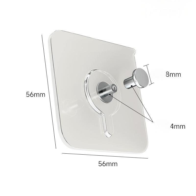 Transparent frame hook
