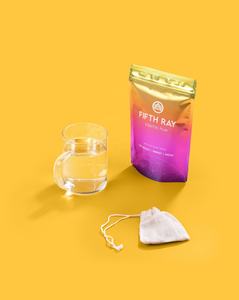 Sacchetti Mylar Personalizzati per Integratori Alimentari e Miscele di Tè Confezione con Chiusura a Zip Metallizzata di Grado Alimentare - Product Image 1