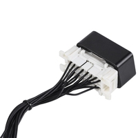 Tapa de Seguridad Metálica Resistente para Bloqueo OBD2, Cubierta de Seguridad Antirrobo para Conector OBDII