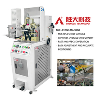 Machine de moulage de embout de chaussure haute efficacité SHENGDA, machine de préformage d'embout pour différents types de chaussures