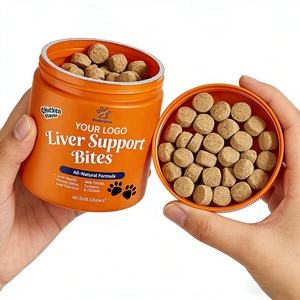 Integratore OEM/ODM per il Supporto del Fegato dei Cani con Estratto di Cardo Mariano, Curcuma e Colina per la Funzione Epatica Canina - Product Image 1