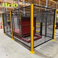 Valla de Seguridad Automatizada para Máquinas y Celdas Robóticas, Embalaje Plano Enmarcado para Plantas de Fabricación, Protección Perfecta