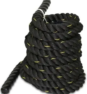 Venta al por mayor 28mm 38mm 50mm gimnasio en casa construcción física músculo poliéster batalla ejercicio entrenamiento cuerda - Product Image 1