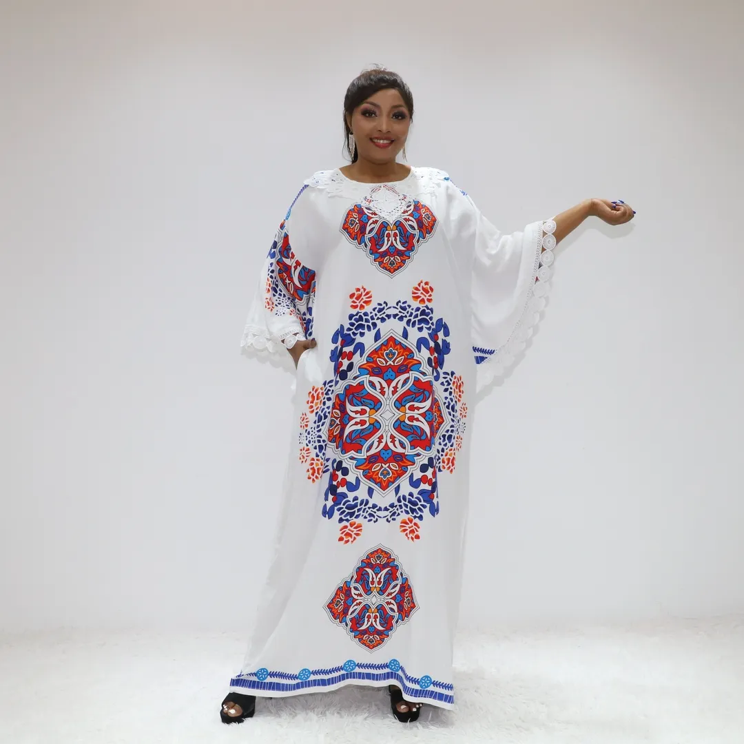 Quần Áo dân tộc caftan vành đai nóng bán tình yêu Sahara LC96-B13BS10 cameroon quần áo kaftan