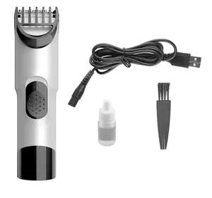 Washable, Cordless Men's Beard Trimmer With Precision Dial, Adjustable 5 Length Setting, Rechargeable Battery,