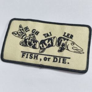 AN-E0001ホラーサッカー旅行ギリシャの手のひら避妊パッチ刺Embroideryシェニールパッチアイアン - Product Image 4