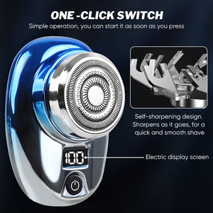 Pocket Usb Mini Rasoirs Rond <span class=keywords><strong>Rasoir</strong></span> <span class=keywords><strong>Pas</strong></span> <span class=keywords><strong>Cher</strong></span> <span class=keywords><strong>Rasoir</strong></span> Meilleur <span class=keywords><strong>Rasoir</strong></span> Électrique Pour Hommes - Product Image 6