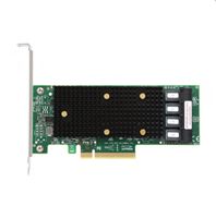 Adaptador de Almacenamiento Externo Broadcom 9400-16e de 16 Puertos, Tri-Modo, PCIe 3.1 X8 12Gbps SAS SATA NVMe para Redes de Almacenamiento SAN