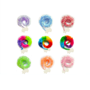Mini UV2 abigarrado colas de dragón gusano señuelo de pesca con mosca materiales para atar moscas agua salada moscas grandes cola de dragón - Product Image 1