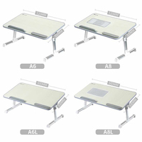Plateau de lit réglable en bois, socle Portable de haute qualité avec ventilateur de refroidissement