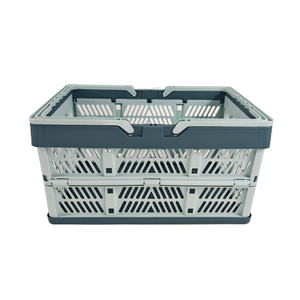 Cesta <span class=keywords><strong>de</strong></span> almacenamiento plegable <span class=keywords><strong>de</strong></span> plástico para frutas y verduras con asa - Product Image 4