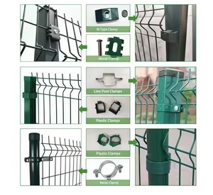 Valla de Malla Metálica 3D Personalizada para Iglesia, Cementerio, Jardín Conmemorativo, Área Tranquila, Hermosa, Curva, Fácil de Montar - Product Image 4
