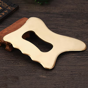 Masajeador de cuello de hombro de latón Hipocampo de madera Bolsa rica Ortesis Cervical Ejercicio Cuerpo Trapecio Productos de masaje muscular - Product Image 3