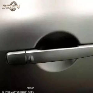 Accesorios para automóviles de cuerpo completo ICE FILM, película para envolver automóviles de PVC gris mate, protección Exterior resistente a la intemperie y a los rayos UV - Product Image 3