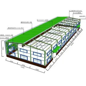 Building Materials Prefabricated Steel Structure Hangar Warehouse Shed Metal Q235 Q345 Welded Steel C.Z Shape Steel Channel Aisi