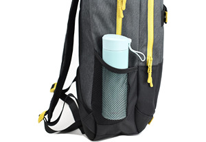 Sac à dos de skateboard gratuit, sac de voyage multifonctionnel pour le fitness, sac d'affaires, sac à dos en cuir PU grande capacité, porte-ordinateur portable - Product Image 6